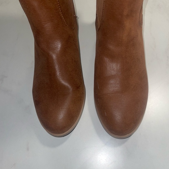 Size 9 Brown MIA Knee High Boots - Picture 2 of 4